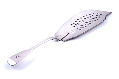 Lot 551 - A Scottish provincial silver fish slice