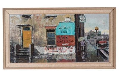 Lot 535 - Joyce Mary Tully - Worlds End | oil