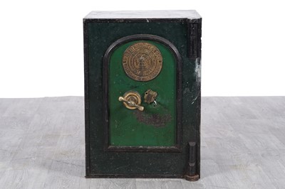 Lot 56 - J. Cartwright & Sons: a cast metal safe