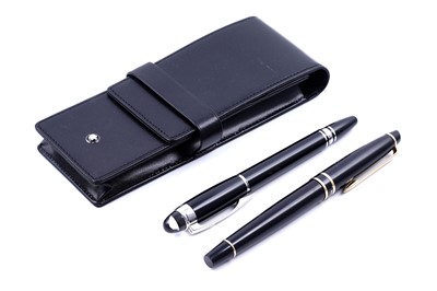 Lot 241 - A Montblanc Starwalker ballpoint pen; and a Waterman fountain pen