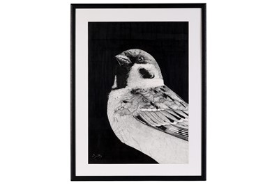Lot 435 - Christian Alexander Bailey - Tree Sparrow | ink