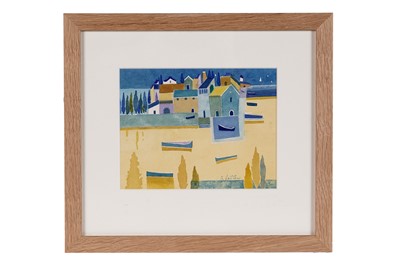 Lot 445 - Giuliana Lazzerini - Inner Harbour | watercolour