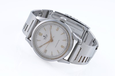 Lot 616 - Tudor Oyster: a stainless steel cased manual wind wristwatch