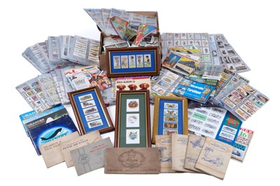 Lot 443 - A large collection of cigarette and trade cards