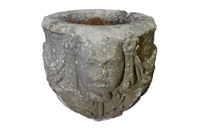 Lot 325 - A 19th Century carved sandstone planter