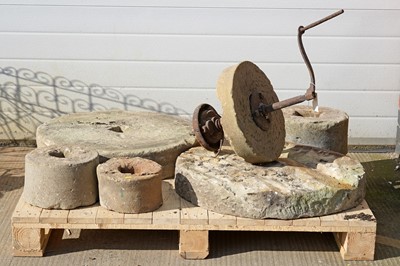 Lot 267 - Seven sandstone millstones