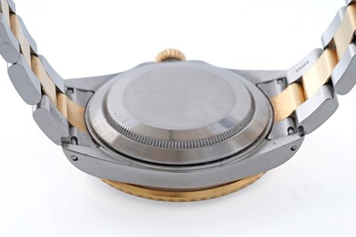 Lot 607 - Rolex Oyster Perpetual Submariner: a bi-metal chronometer wristwatch