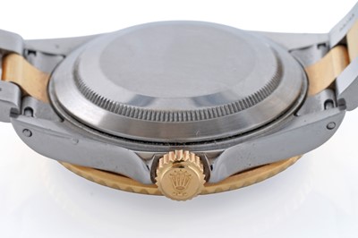 Lot 607 - Rolex Oyster Perpetual Submariner: a bi-metal chronometer wristwatch