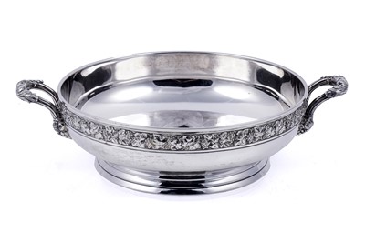 Lot 147 - A George VI silver two-handled dish
