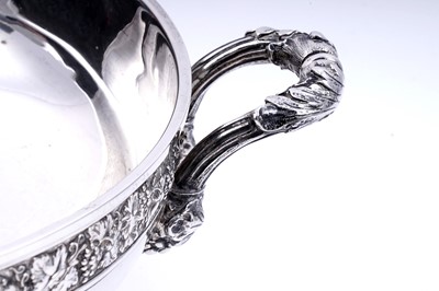Lot 147 - A George VI silver two-handled dish