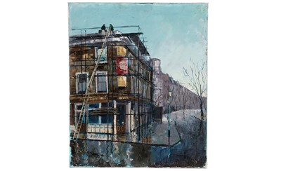 Lot 486 - Joyce Mary Tully - The Moore Arms, Chelsea | oil