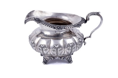 Lot 159 - An early 19th Century Chinese Export silver milk jug