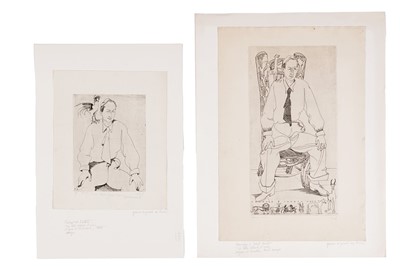 Lot 483 - Abram Krol - Hommage A Joseph Hecht | etching