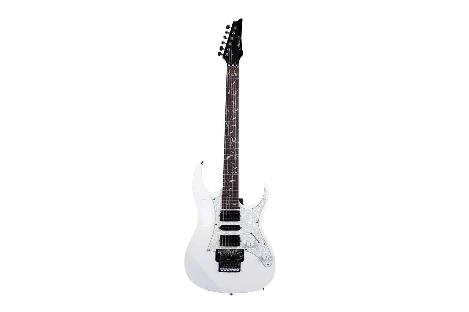 Lot 159 - A Stirling Satriani-style guitar