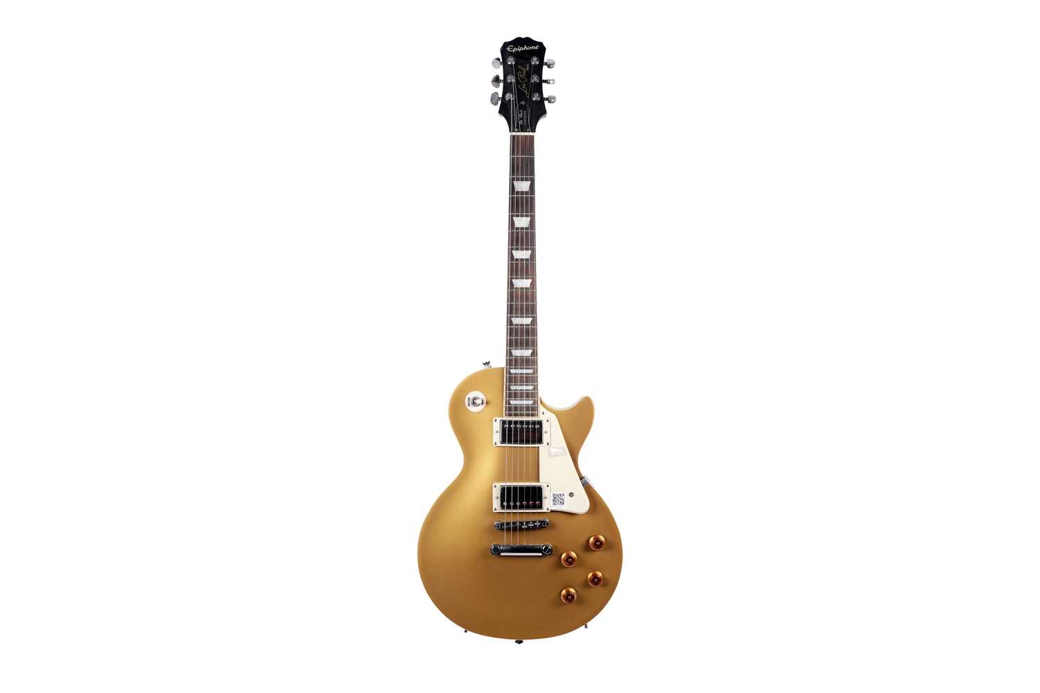 Lot 162 - An Epiphone Les Paul Gold Top