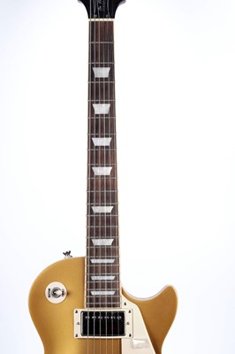 Lot 162 - An Epiphone Les Paul Gold Top