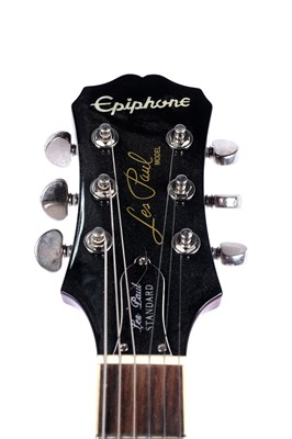 Lot 162 - An Epiphone Les Paul Gold Top