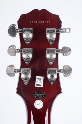 Lot 162 - An Epiphone Les Paul Gold Top