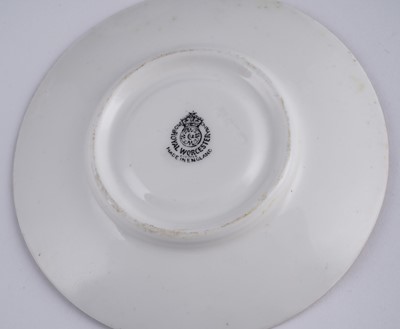 Lot 259 - A Royal Worcester Fruit Painted miniature tea set