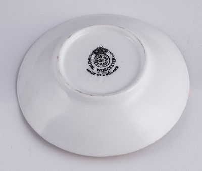Lot 259 - A Royal Worcester Fruit Painted miniature tea set