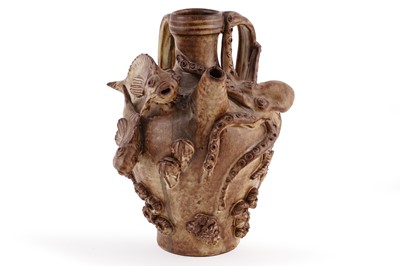 Lot 223 - A Basque stoneware jug ‘Under the Sea’