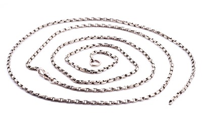 Lot 86 - A late 19th Century 9ct gold guard or muff chain