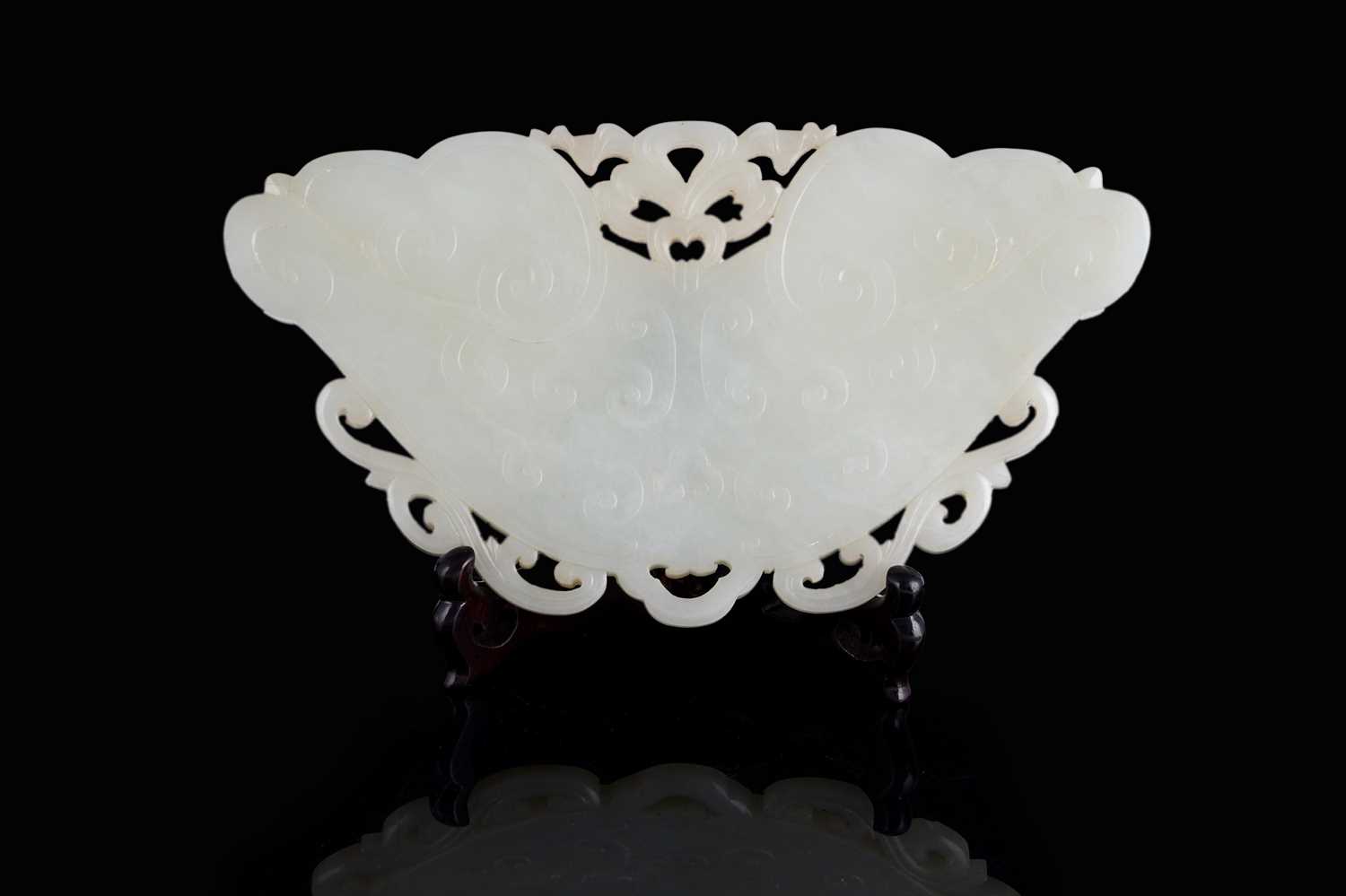 Lot 343 - A Bowenite butterfly