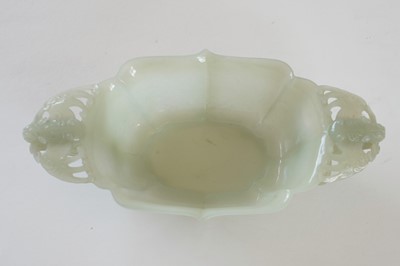 Lot 344 - A Chinese Bowenite small censer