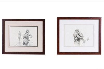 Lot 98 - Jeff Rowland - Running late for a date | drawing