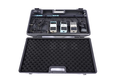 Lot 272 - A Boss Pedalboard and pedals