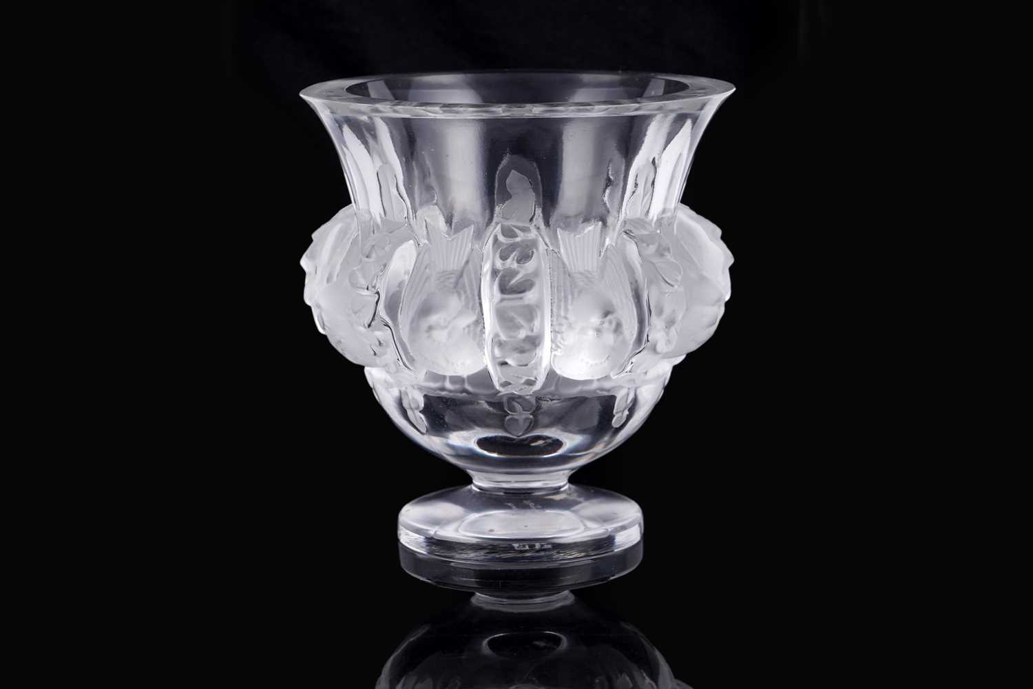 Lot 52 - A Lalique 'Dampierre' vase