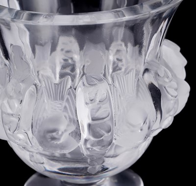 Lot 52 - A Lalique 'Dampierre' vase