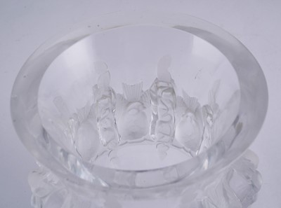 Lot 52 - A Lalique 'Dampierre' vase