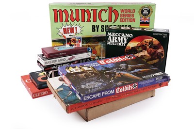 Lot 593 - A collection of boxed board games and toys