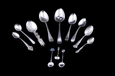 Lot 251 - 19th Century British silver souvenir and other spoons