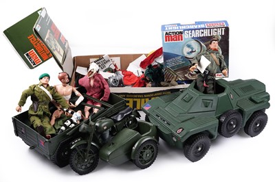 Lot 512 - Action Man figures and accessories