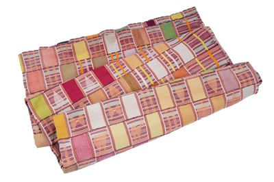 Lot 404 - Ewe-Kente cloth, Volta, South East Ghana, circa 1950's