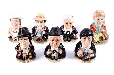 Lot 267 - A collection of Doctor Who character jugs