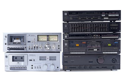 Lot 343 - Technics hi-fi separates