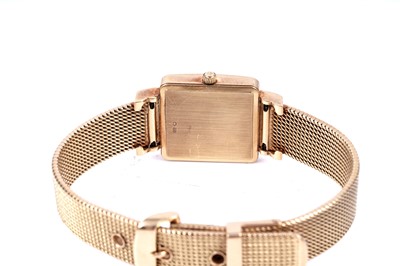 Lot 423 - Tissot Orinda: an 18ct yellow gold lady's dress watch