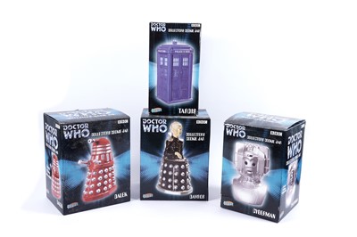 Lot 215 - A collection of Cards Inc. Characters Doctor Who cookie jars