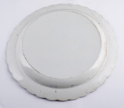 Lot 252 - Three pearlware chargers