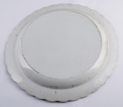 Lot 252 - Three pearlware chargers