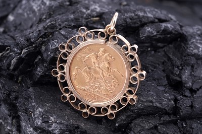 Lot 136 - A Victorian 1874 Melbourne sovereign