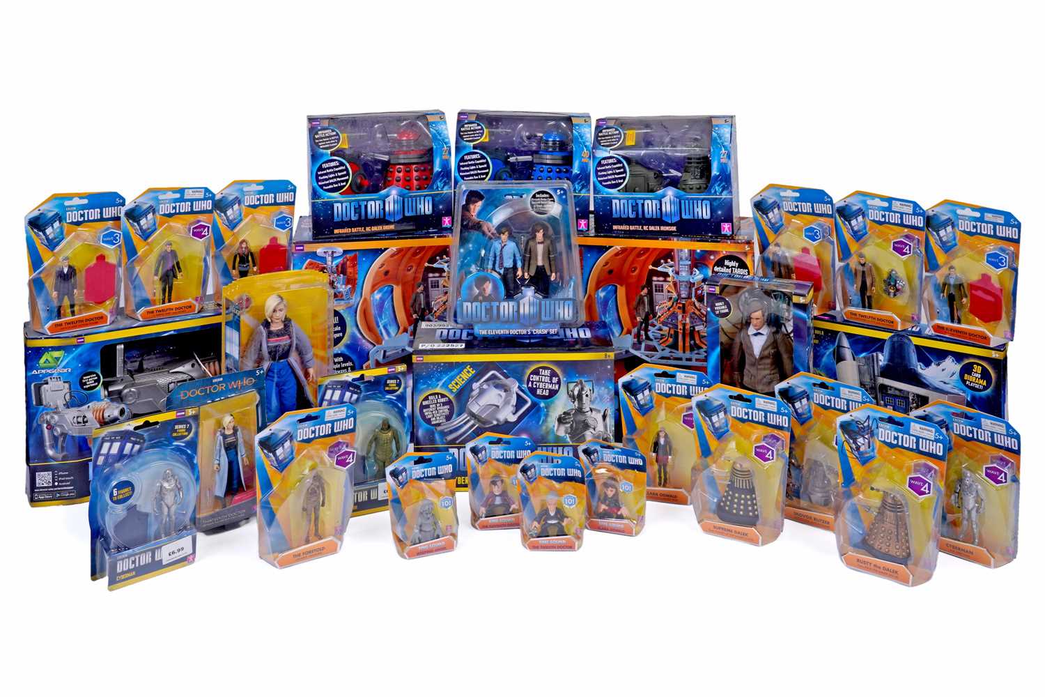 Lot 205 - Character Options Doctor Who collectables