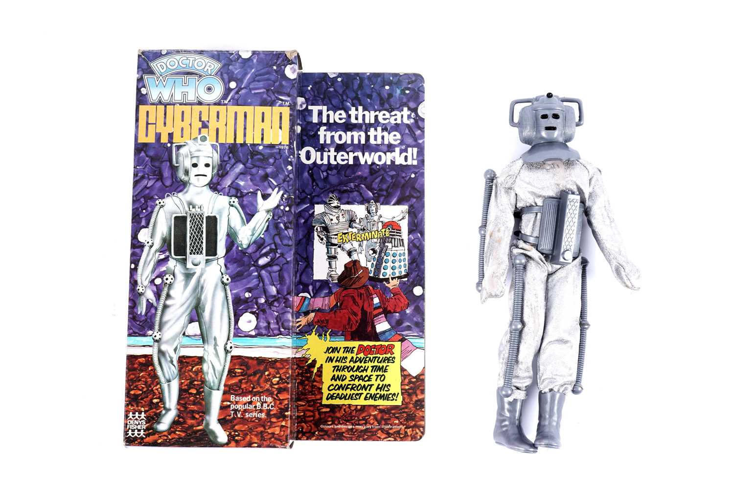 Lot 251 - A 1976 Denys Fisher Doctor Who Cyberman action figure