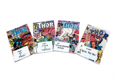 Lot 34 - Marvel Comics The Mighty Thor, four issues