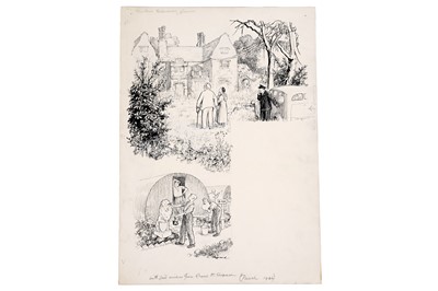 Lot 283 - Ernest Shepherd - Derequisitioned | pen and ink cartoon for Punch Magazine