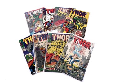 Lot 33 - Marvel Comics The Mighty Thor, various key issues