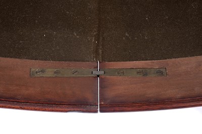 Lot 24 - A late 19th Century continental walnut games table